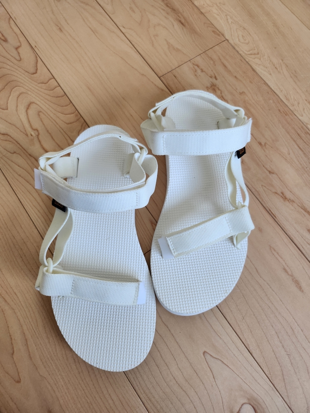 TEVA Original White Strappy Sport Sandals Size 7 - Picture 2 of 6